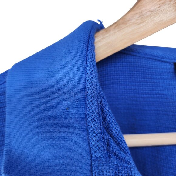 Vintage Patagonia Blue Mens Polo‎ Shirt M Short Sleeve Button-Up VTG - Picture 4 of 7